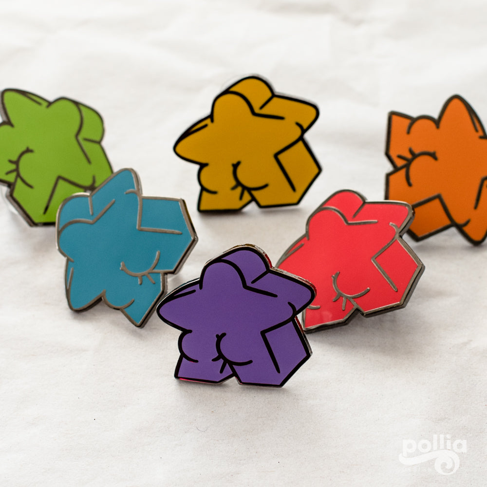 Meeple Butt Sticker