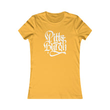 Load image into Gallery viewer, Pittsburgh Rough Calligraphy Women&#39;s Tee