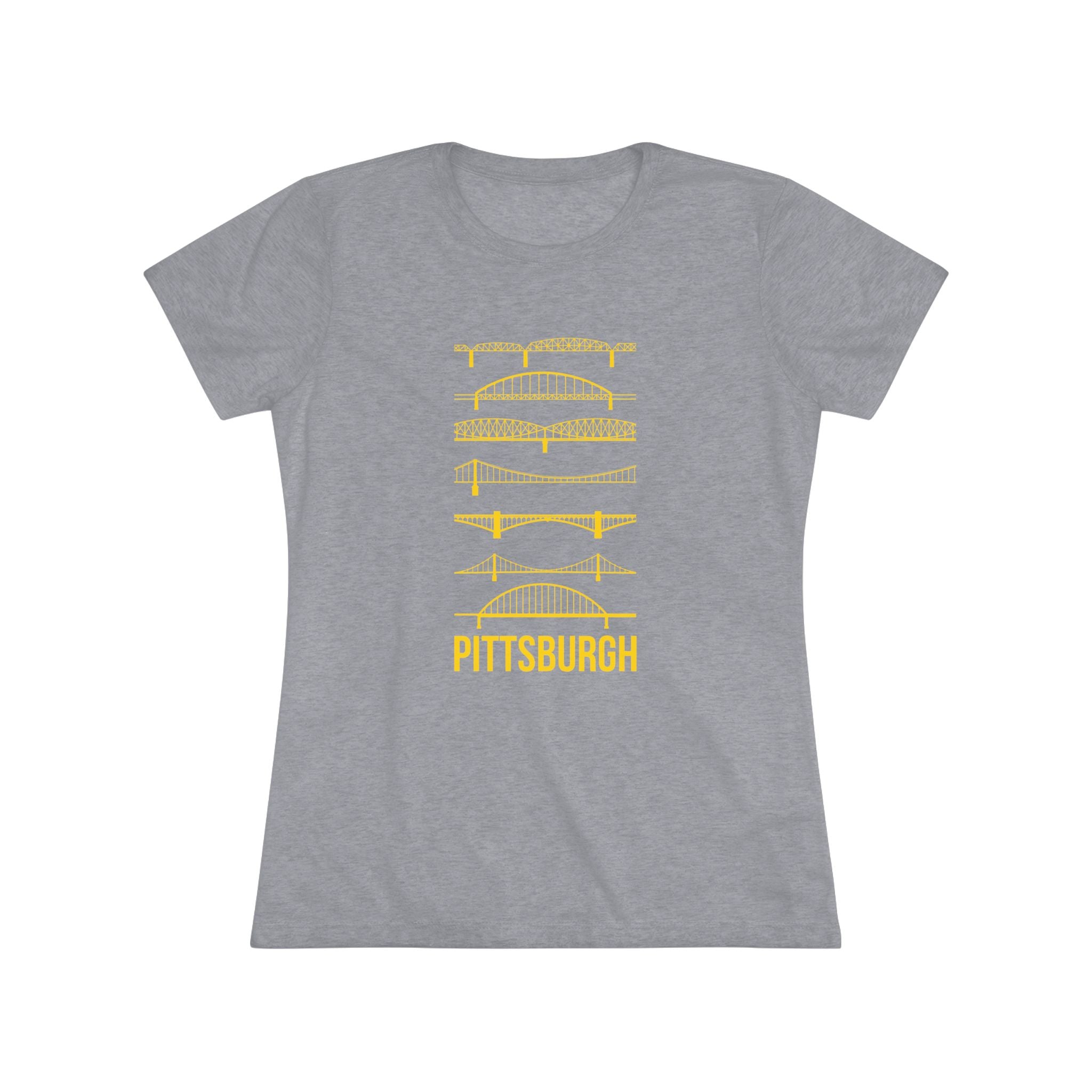 Pittsburgh Bridges Women's Tri-Blend Tee