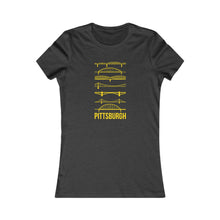 Load image into Gallery viewer, Pittsburgh Bridges Women&#39;s Tee
