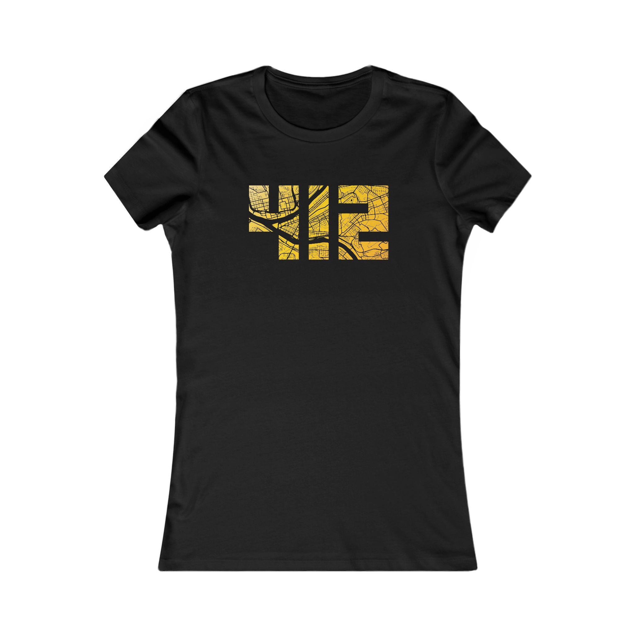412 Map Women's Tee