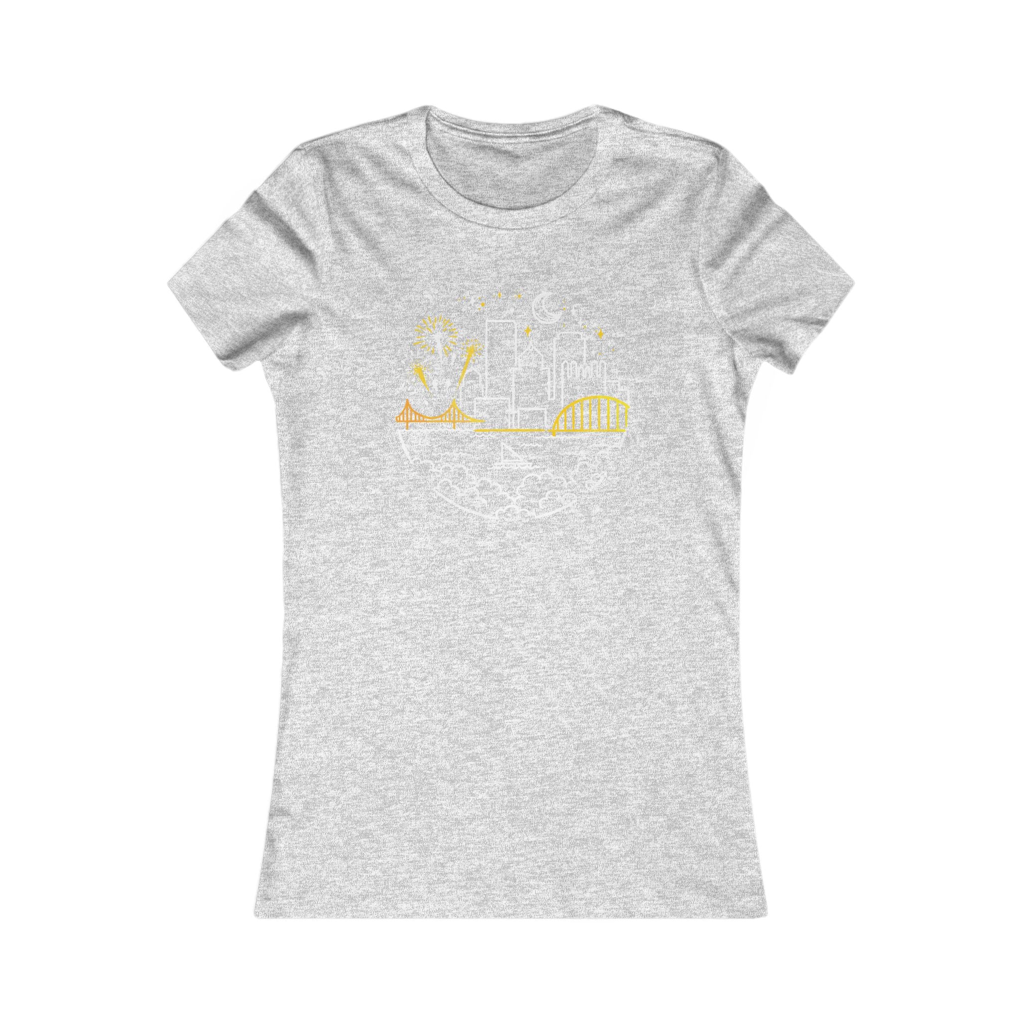 Pittsburgh Starry Skyline Women's Tee