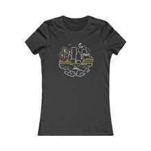 Load image into Gallery viewer, Pittsburgh Starry Skyline Women&#39;s Tee