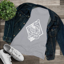 Load image into Gallery viewer, Starry Snake White Lineart Women's Bookish T-Shirt