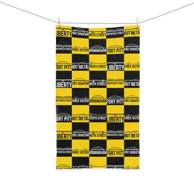 Pittsburgh 9 Bridges Hand Towel