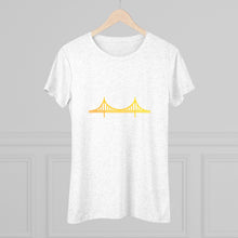 Load image into Gallery viewer, Pitts Burgh Bridge Women&#39;s Tri-Blend Tee
