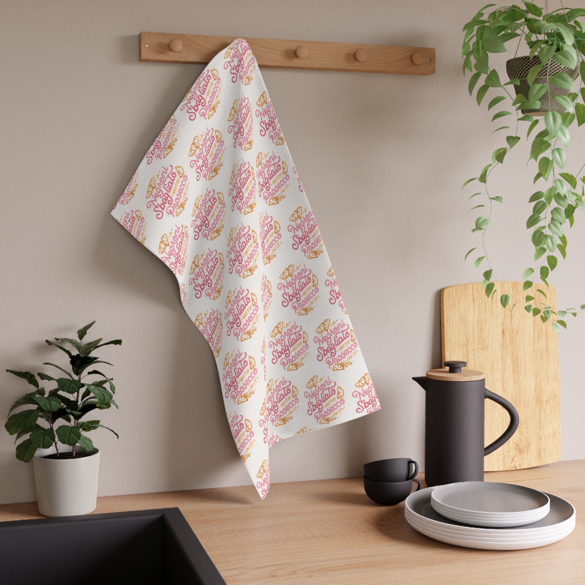 Negroni Sbagliato Kitchen Towel