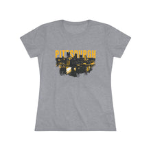 Load image into Gallery viewer, Pittsburgh Downtown Skyline Point Women&#39;s Tri-Blend Tee