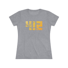 Load image into Gallery viewer, 412 Map Women&#39;s Tri-Blend Tee