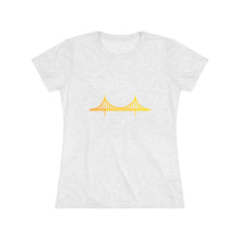 Load image into Gallery viewer, Pitts Burgh Bridge Women&#39;s Tri-Blend Tee