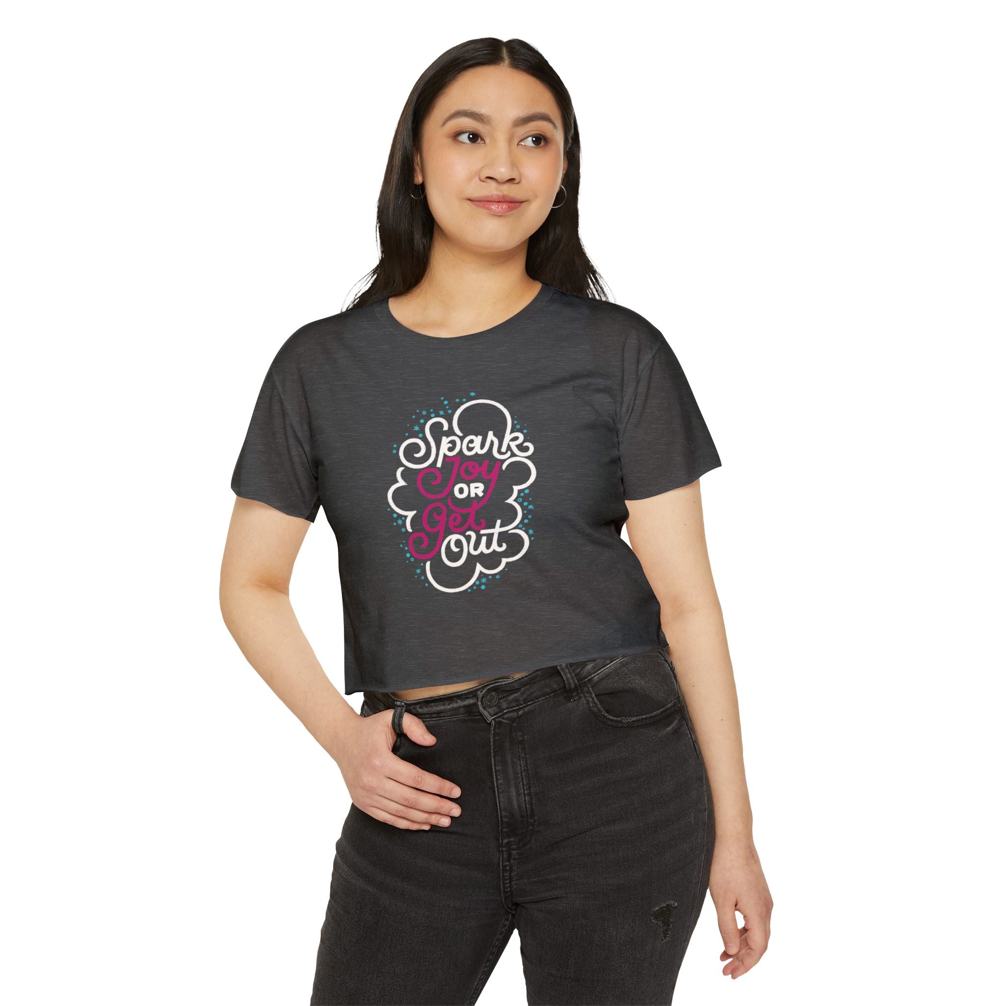 Spark Joy Women's Crop Top