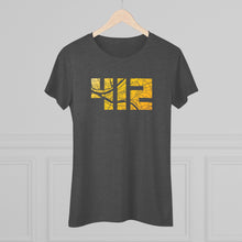 Load image into Gallery viewer, 412 Map Women&#39;s Tri-Blend Tee