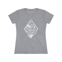 Load image into Gallery viewer, Starry Snake White Lineart Women's Bookish T-Shirt
