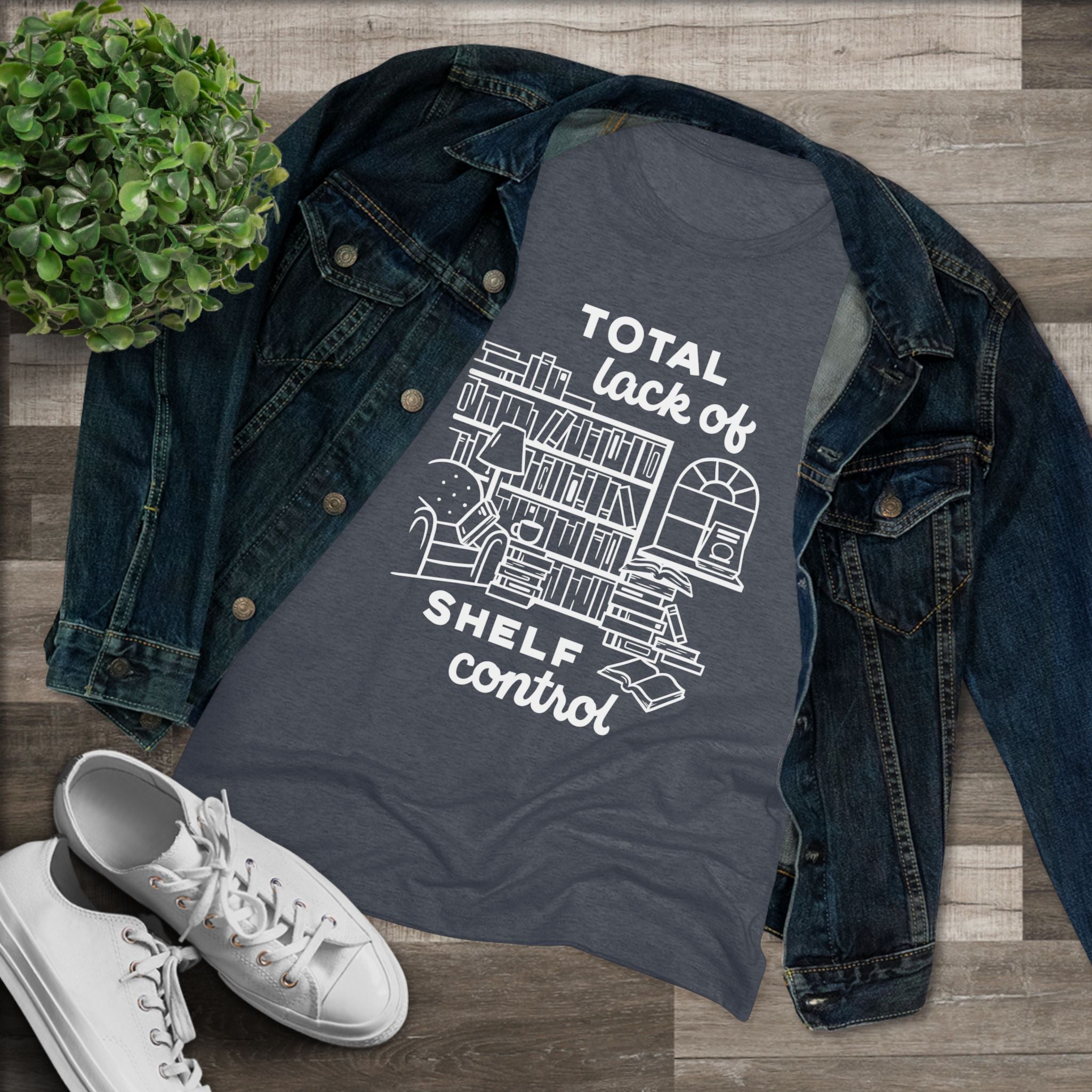 Shelf Control Women's Tri-Blend Tee