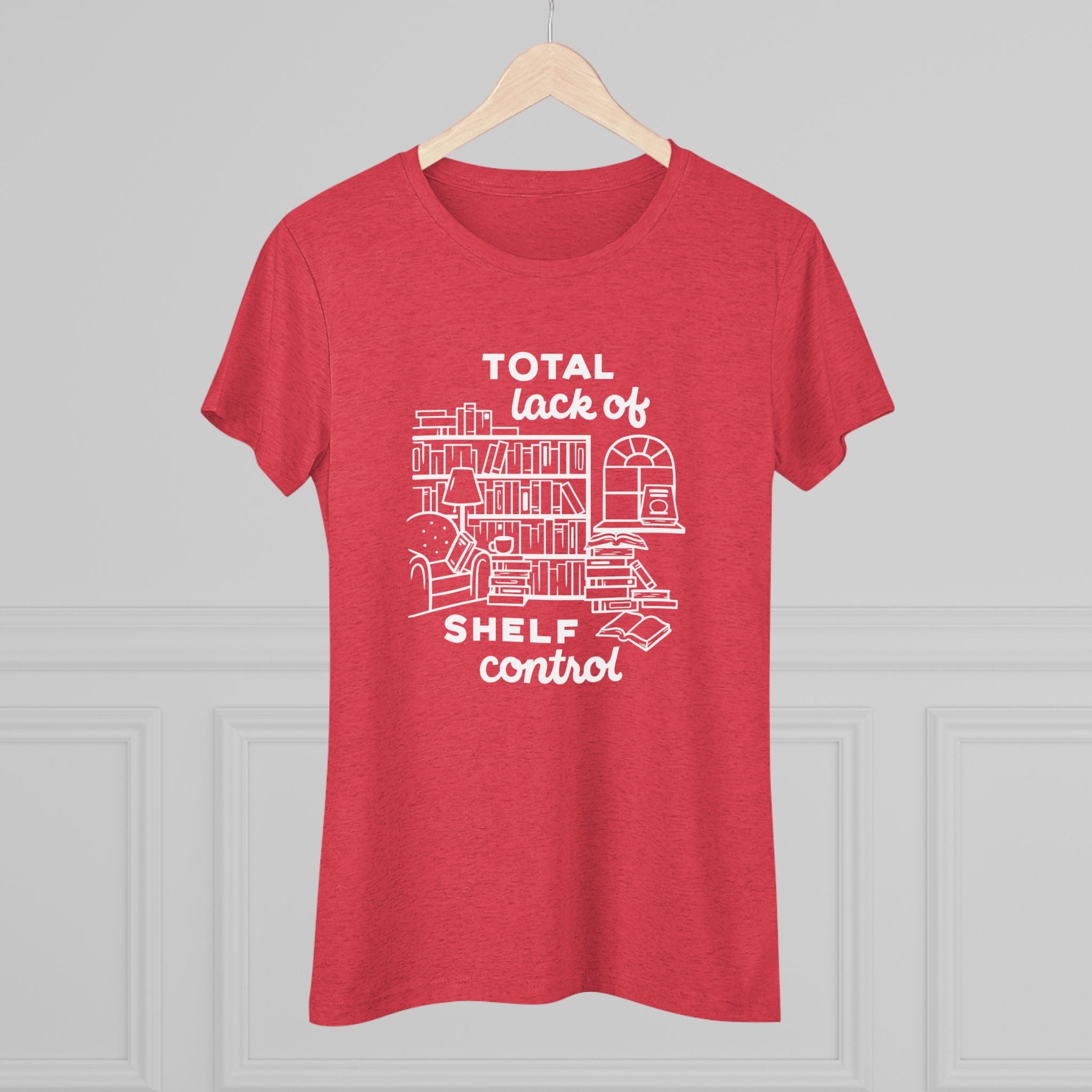 Shelf Control Women's Tri-Blend Tee