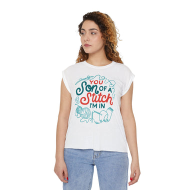 Son of a Stitch I'm In Women’s Flowy Muscle Tee