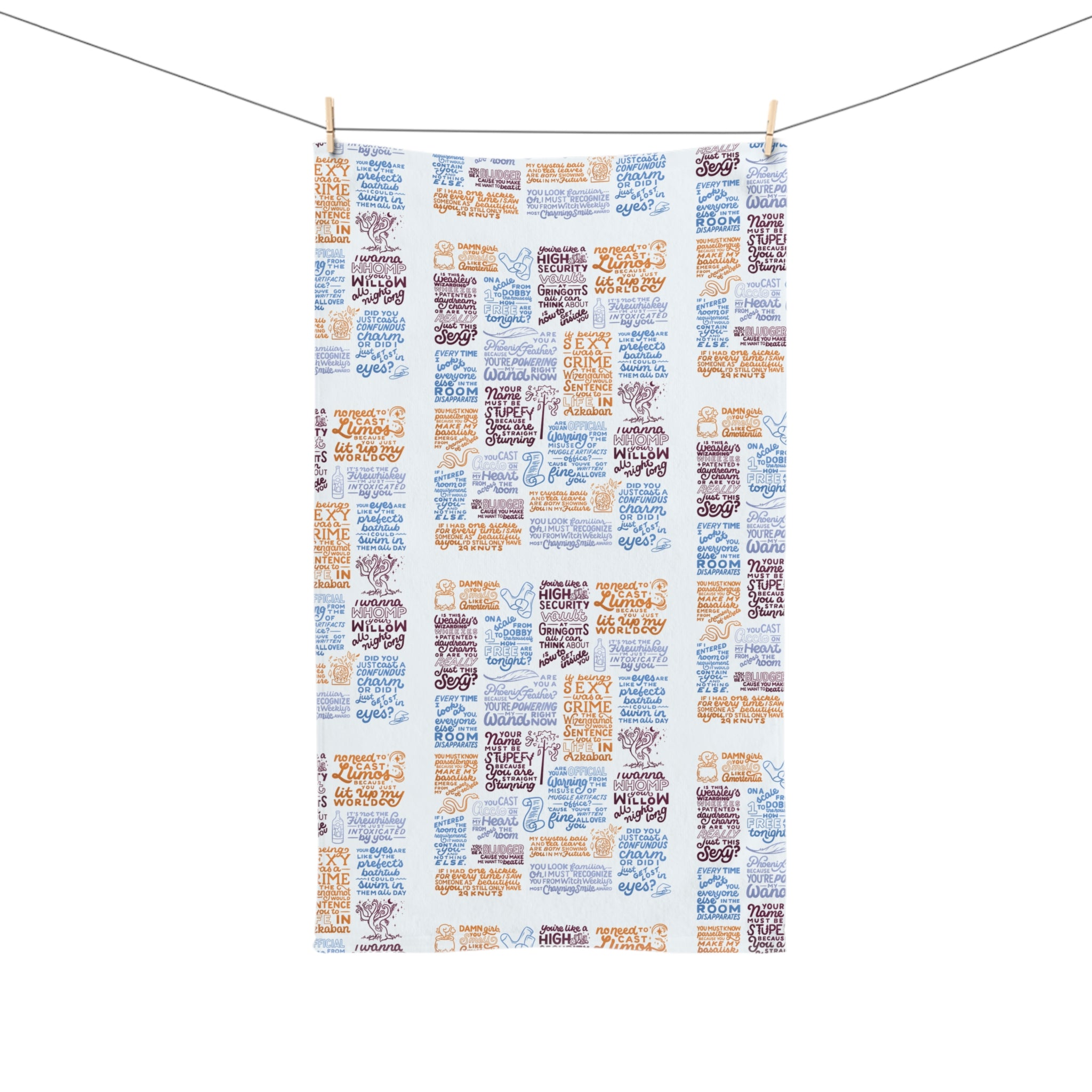 Wizarding Pickup Lines Hand Towel