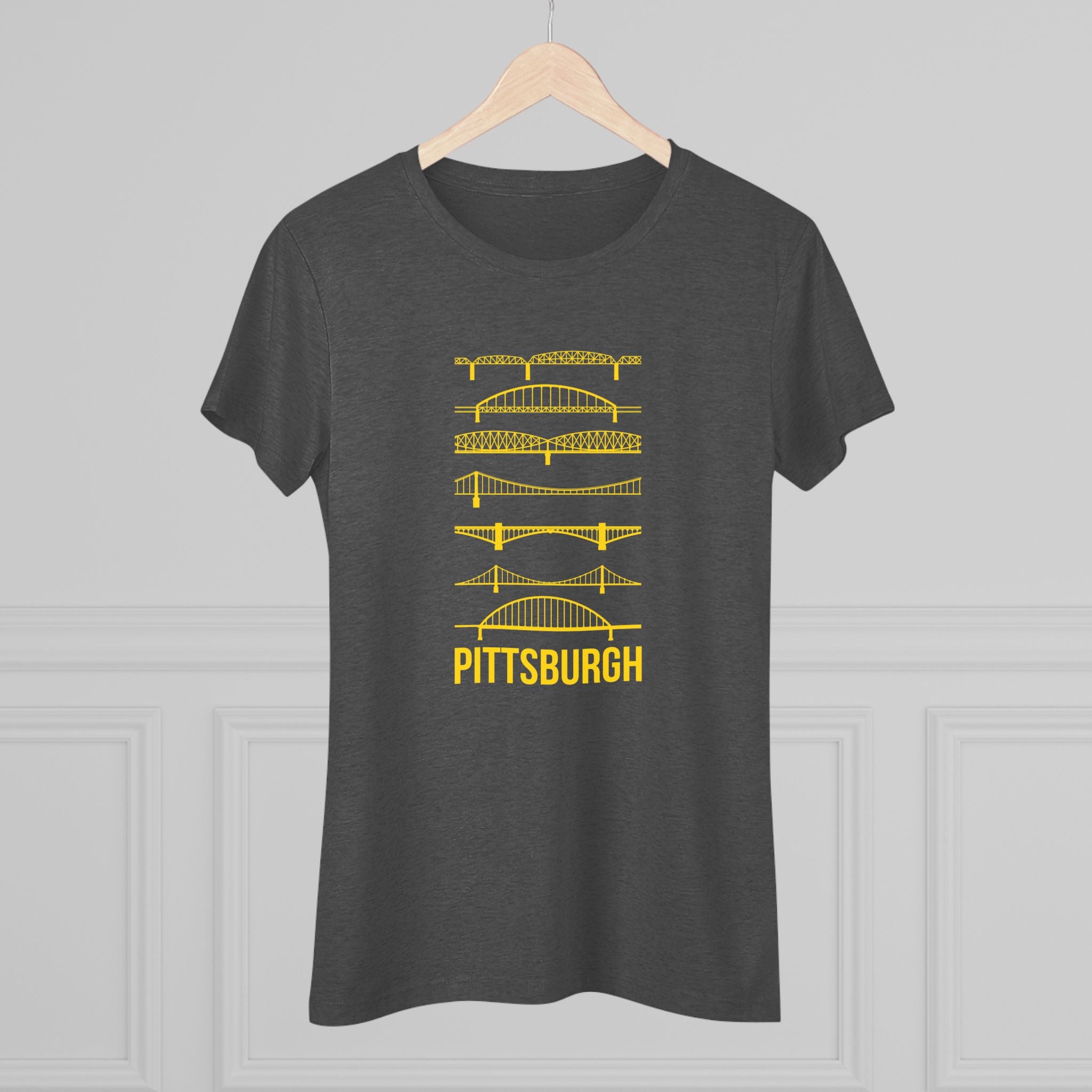 Pittsburgh Bridges Women's Tri-Blend Tee