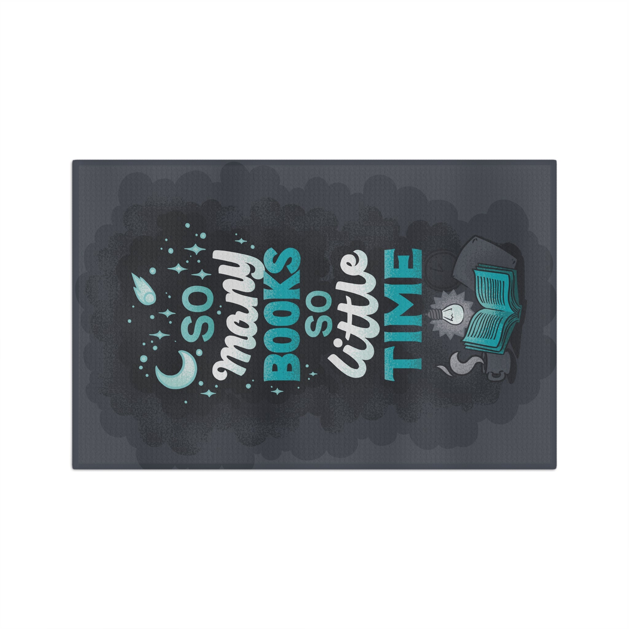 So Many Books Tea Towel