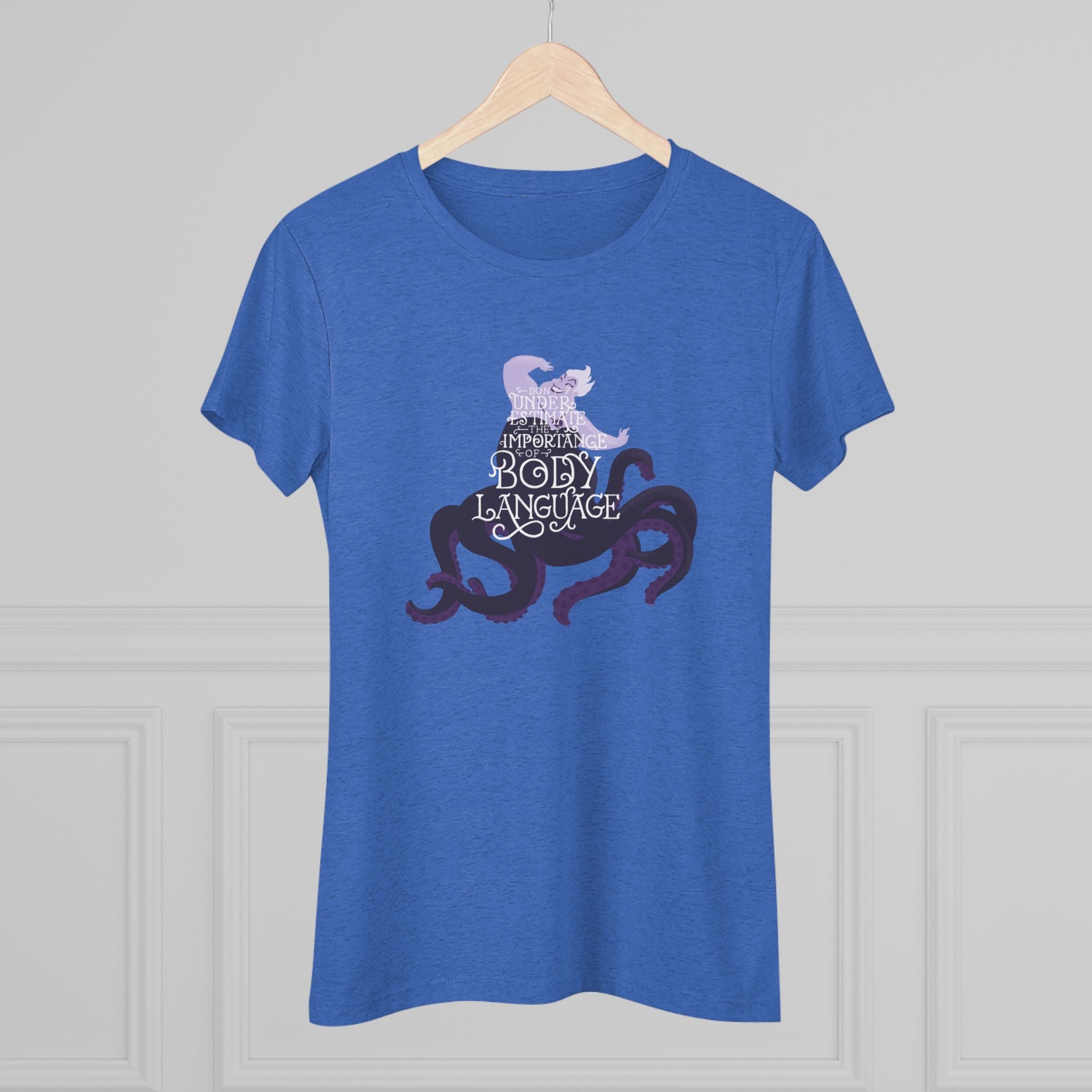 Ursula Body Language Women's Tri-Blend Tee