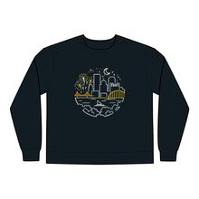 Load image into Gallery viewer, Pittsburgh Starry Skyline Unisex Crewneck Sweatshirt