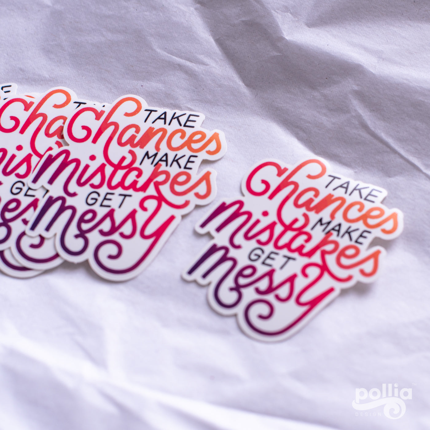 Take Chances Sticker