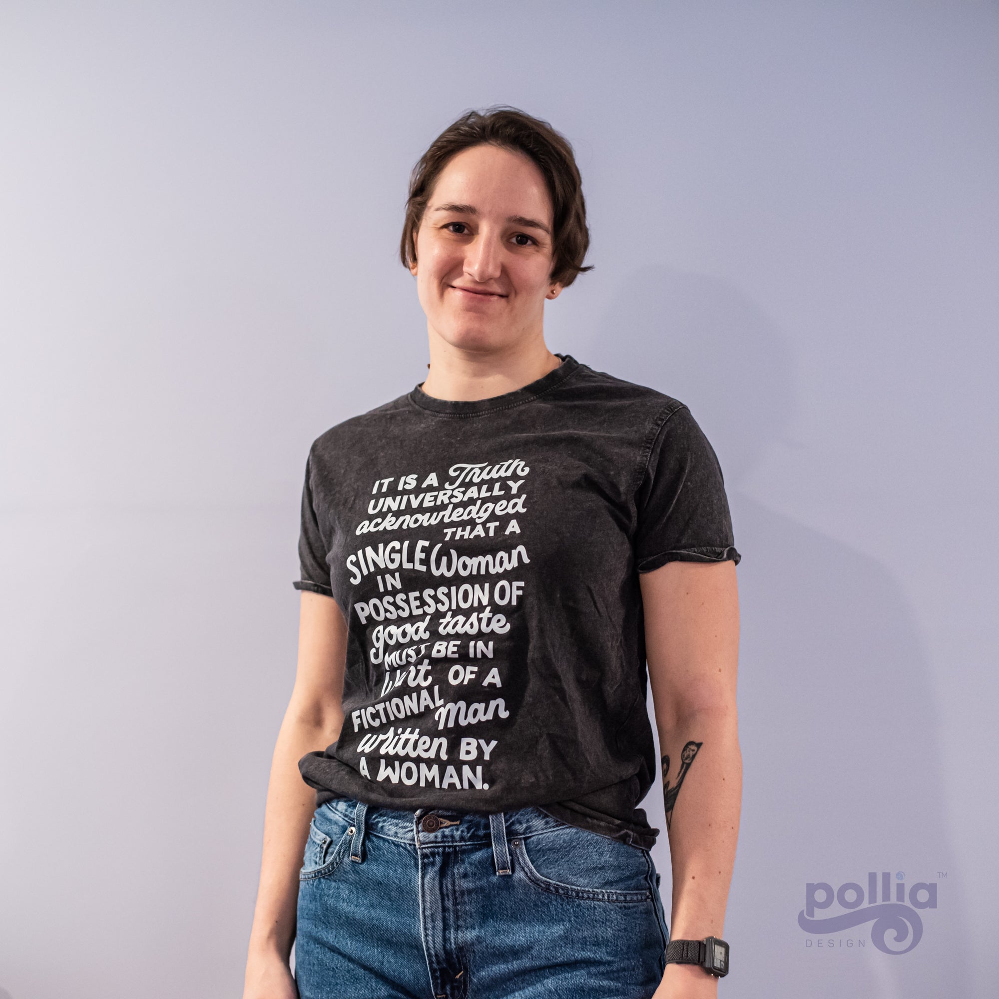 A Truth Universally Acknowledged Denim T-Shirt