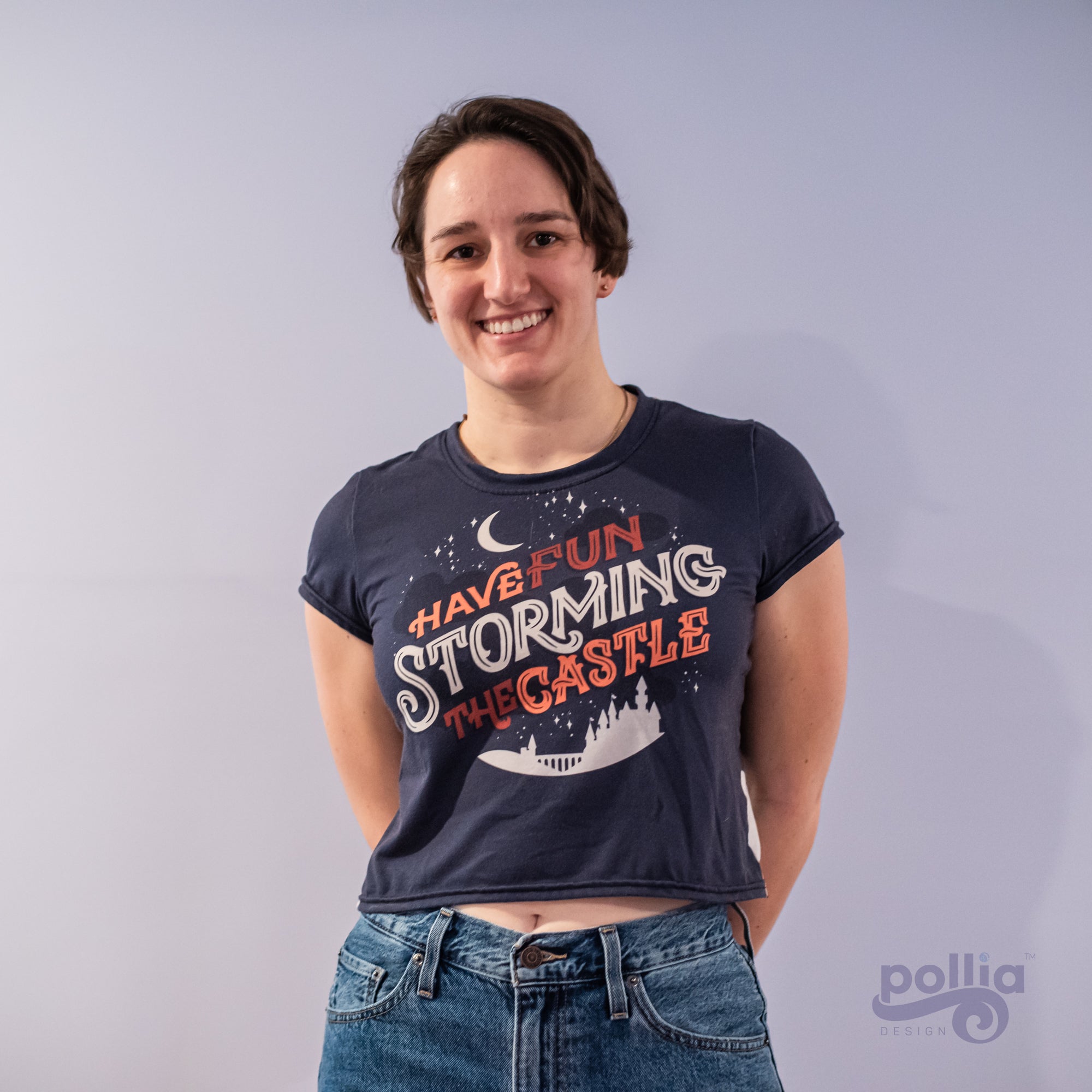 Storming the Castle Women's Crop Tee