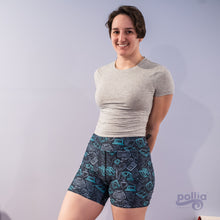 Load image into Gallery viewer, Bookish Doodles V5 Yoga Shorts