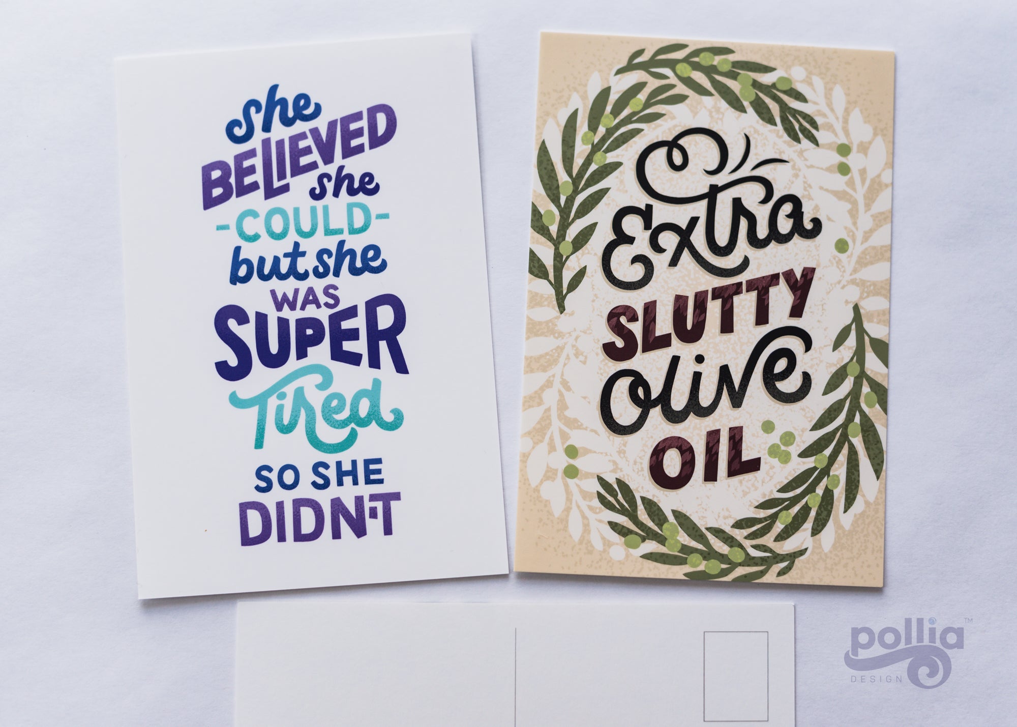 Feminist Motivation Postcard Prints