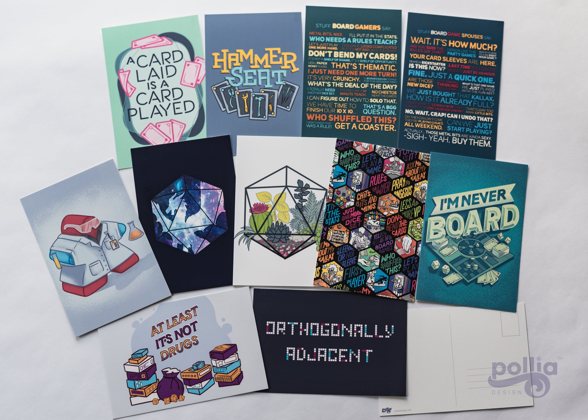 Board Gamer Postcard Prints