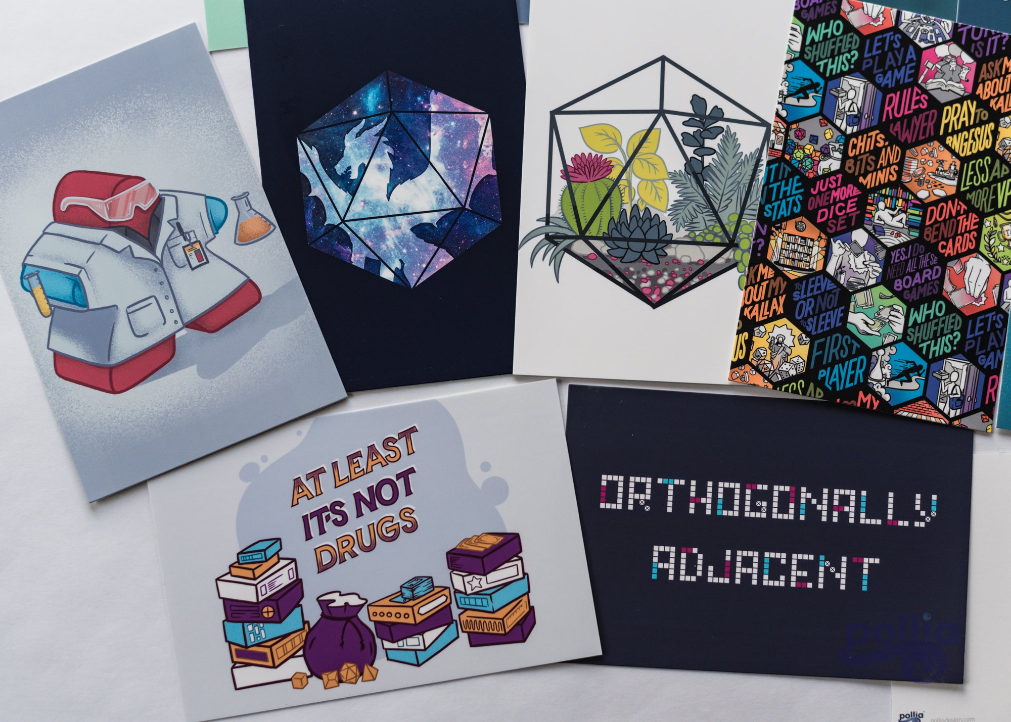 Board Gamer Postcard Prints