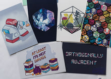Load image into Gallery viewer, Board Gamer Postcard Prints