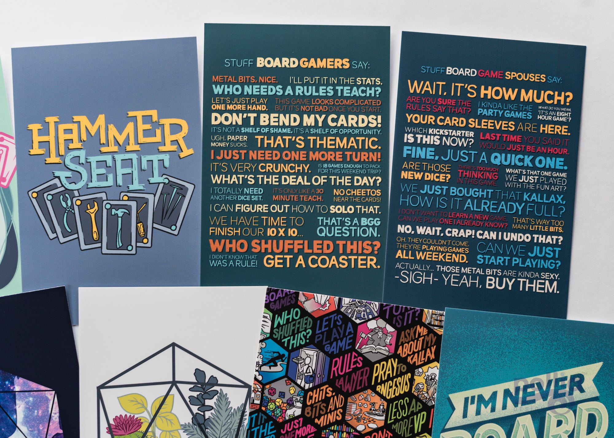 Board Gamer Postcard Prints