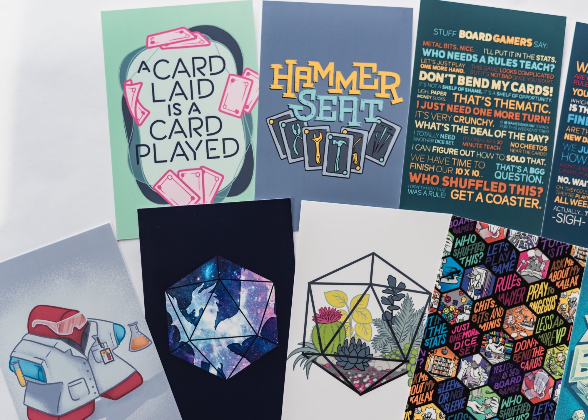 Board Gamer Postcard Prints