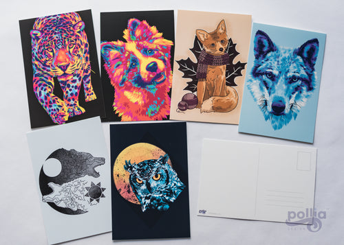 Animal Postcard Prints