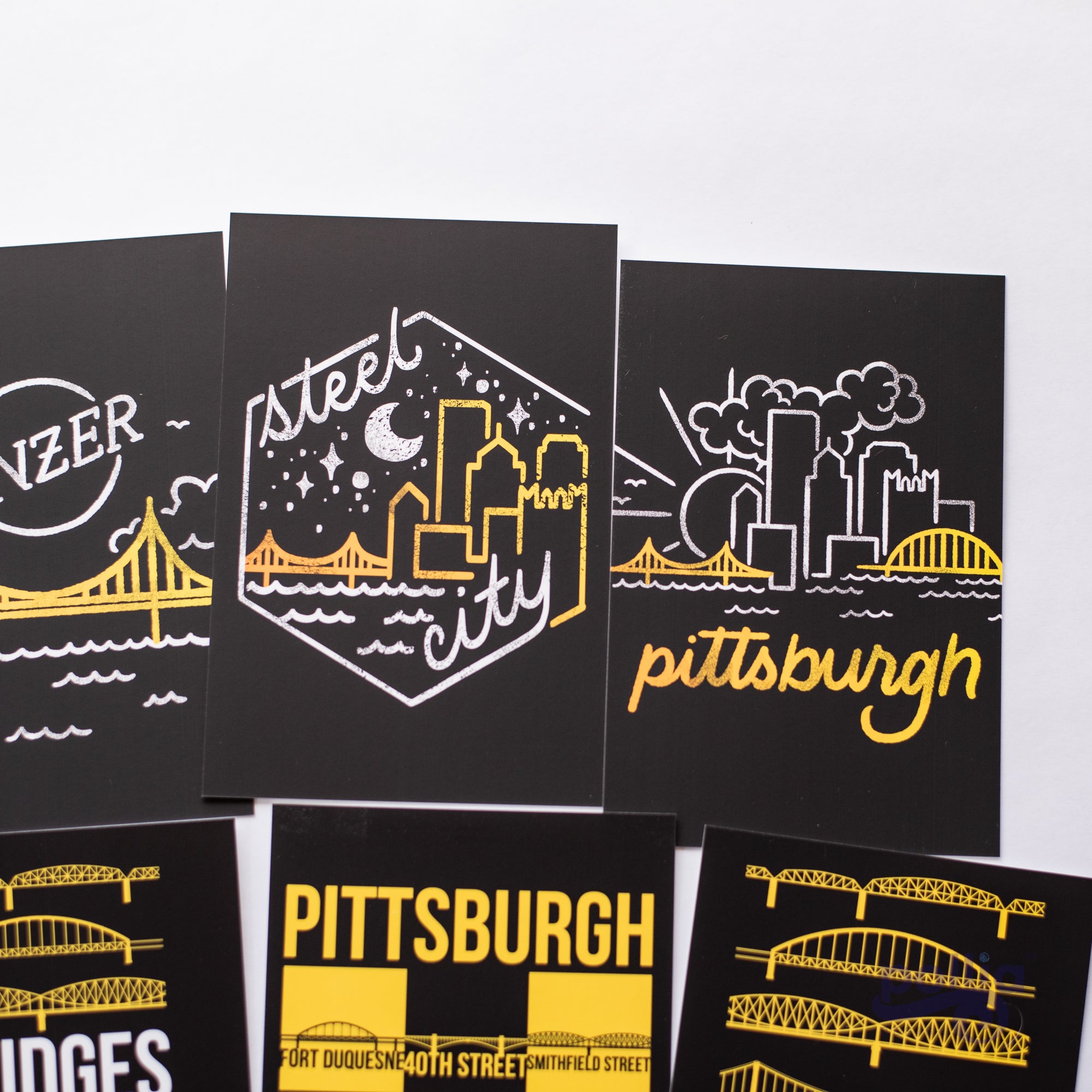 Pittsburgh Postcard Prints