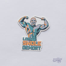 Load image into Gallery viewer, Lord Swole-Demort Silly Bookish Sticker