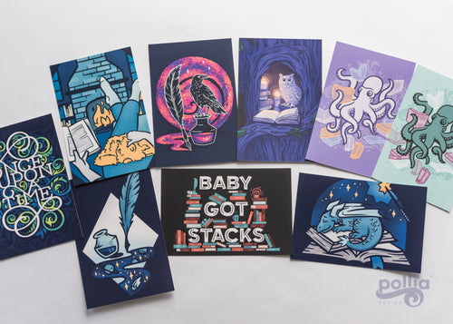 Bookish Postcard Prints