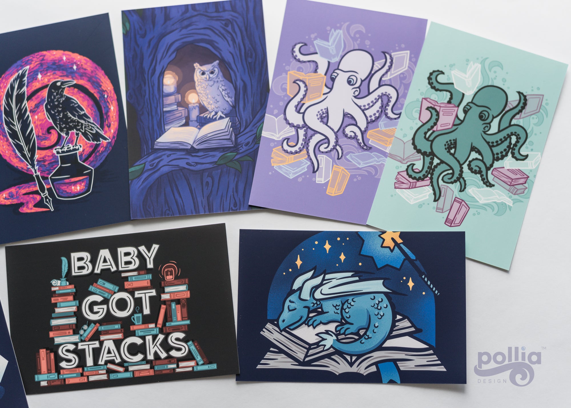 Bookish Postcard Prints