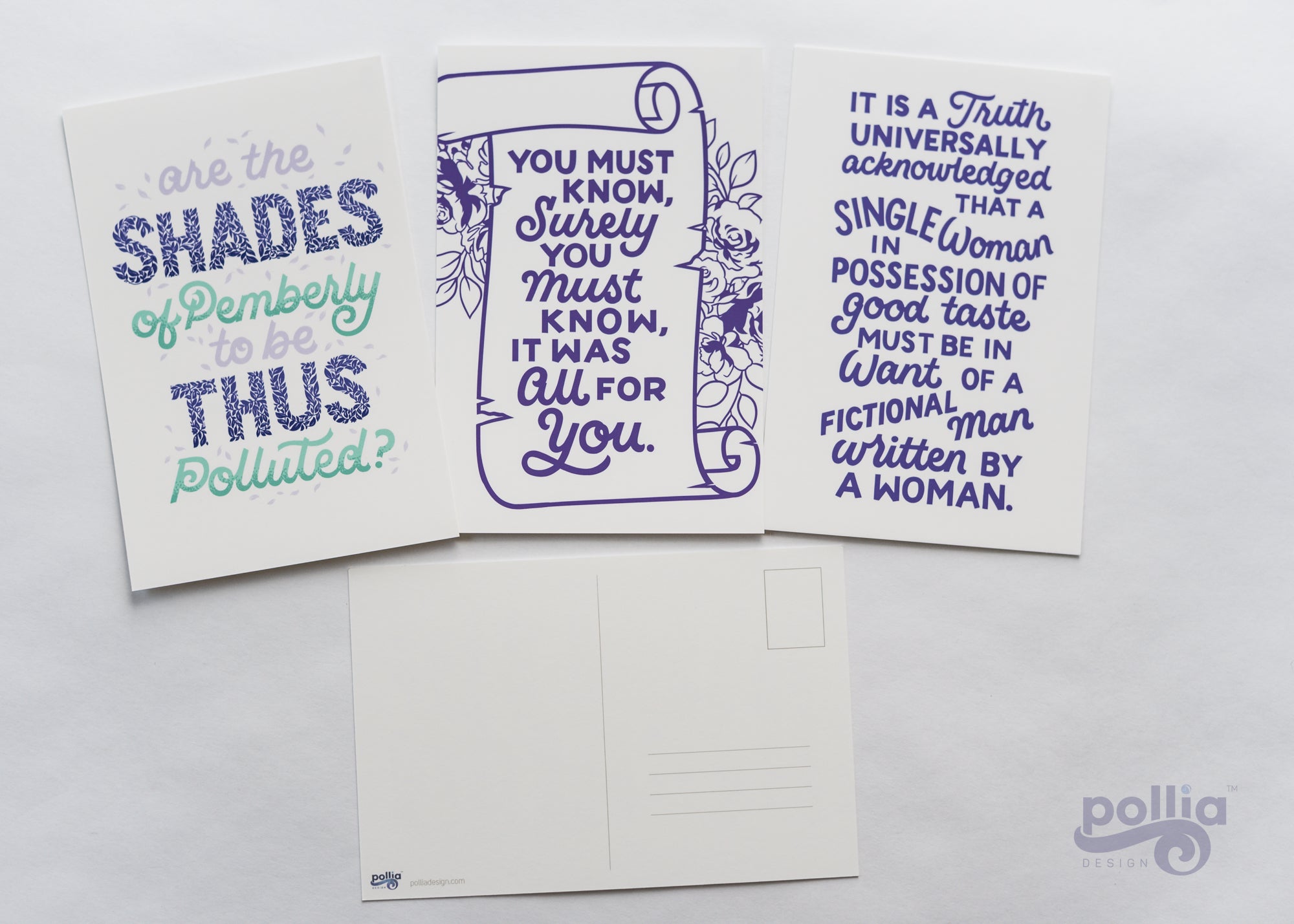 Pride and Prejudice Postcard Prints