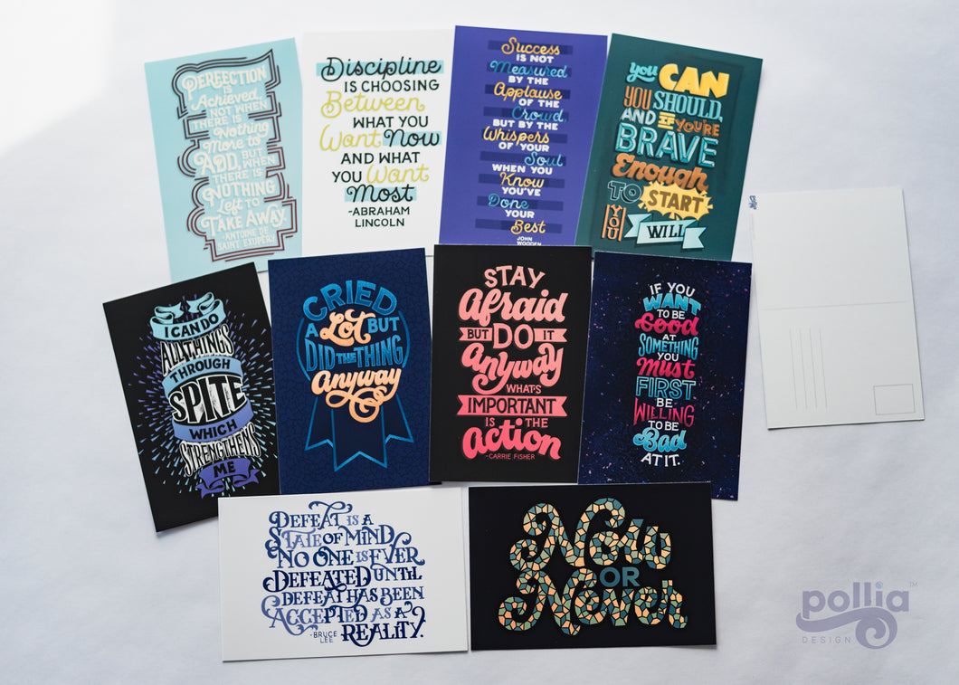 Inspirational Postcard Prints
