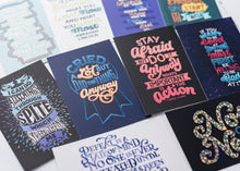 Load image into Gallery viewer, Inspirational Postcard Prints