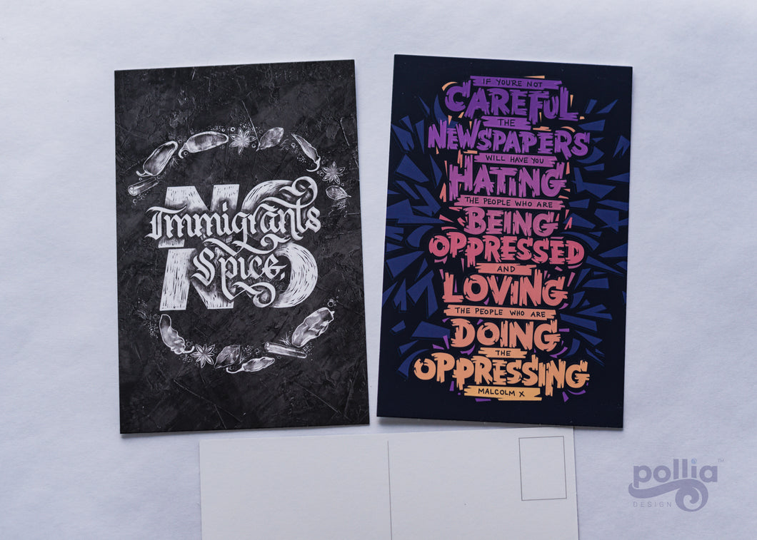 Political Motivation Postcard Prints