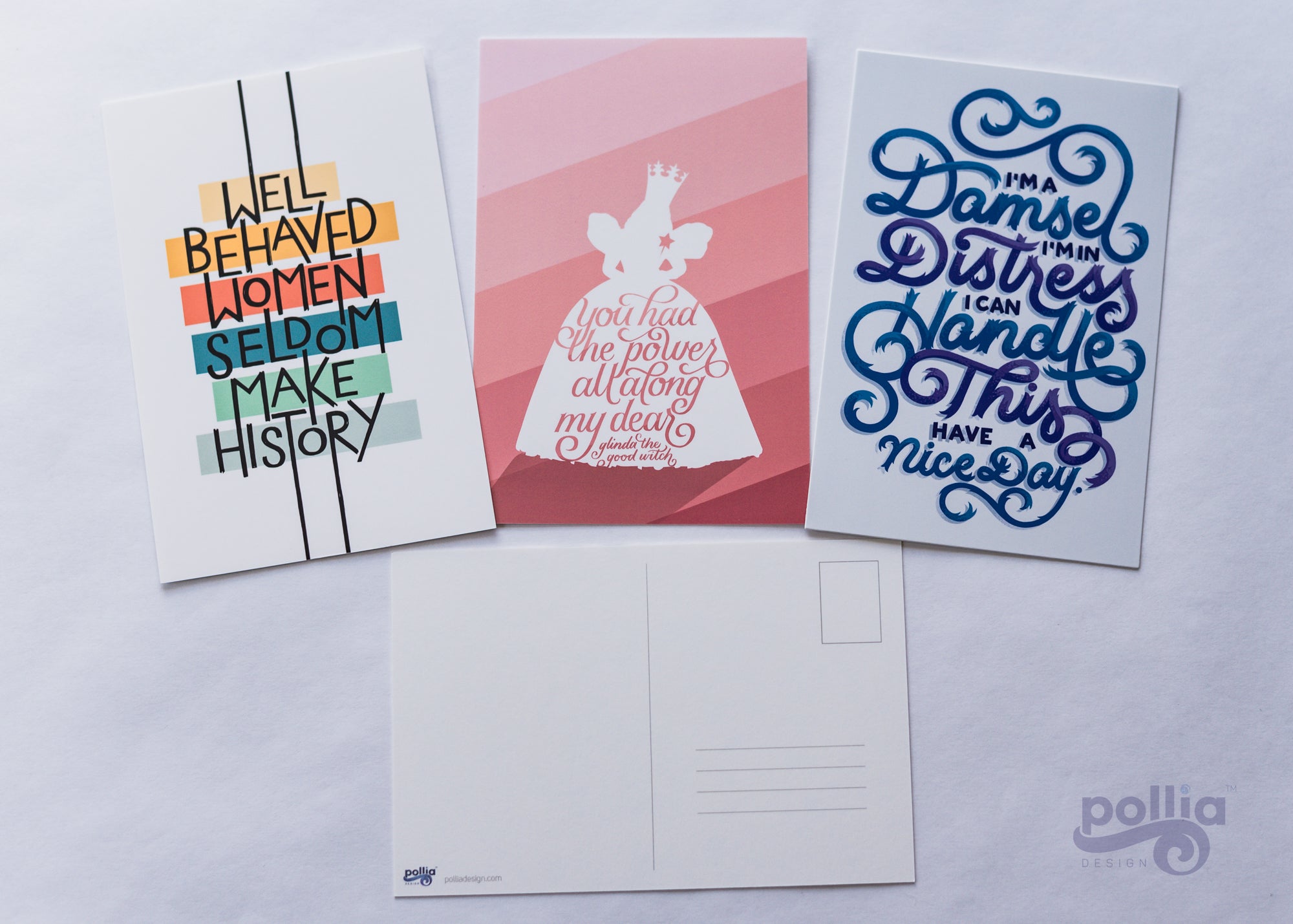Feminist Motivation Postcard Prints