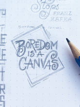 Load image into Gallery viewer, Boredom is a Canvas All-Over Print Large Tote Bag