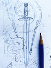 Load image into Gallery viewer, Serpent's Arsenal Glossy Poster