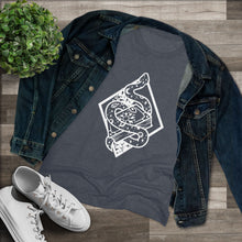 Load image into Gallery viewer, Starry Snake White Lineart Women's Bookish T-Shirt