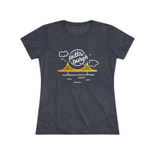 Load image into Gallery viewer, Pitts Burgh Bridge Women&#39;s Tri-Blend Tee