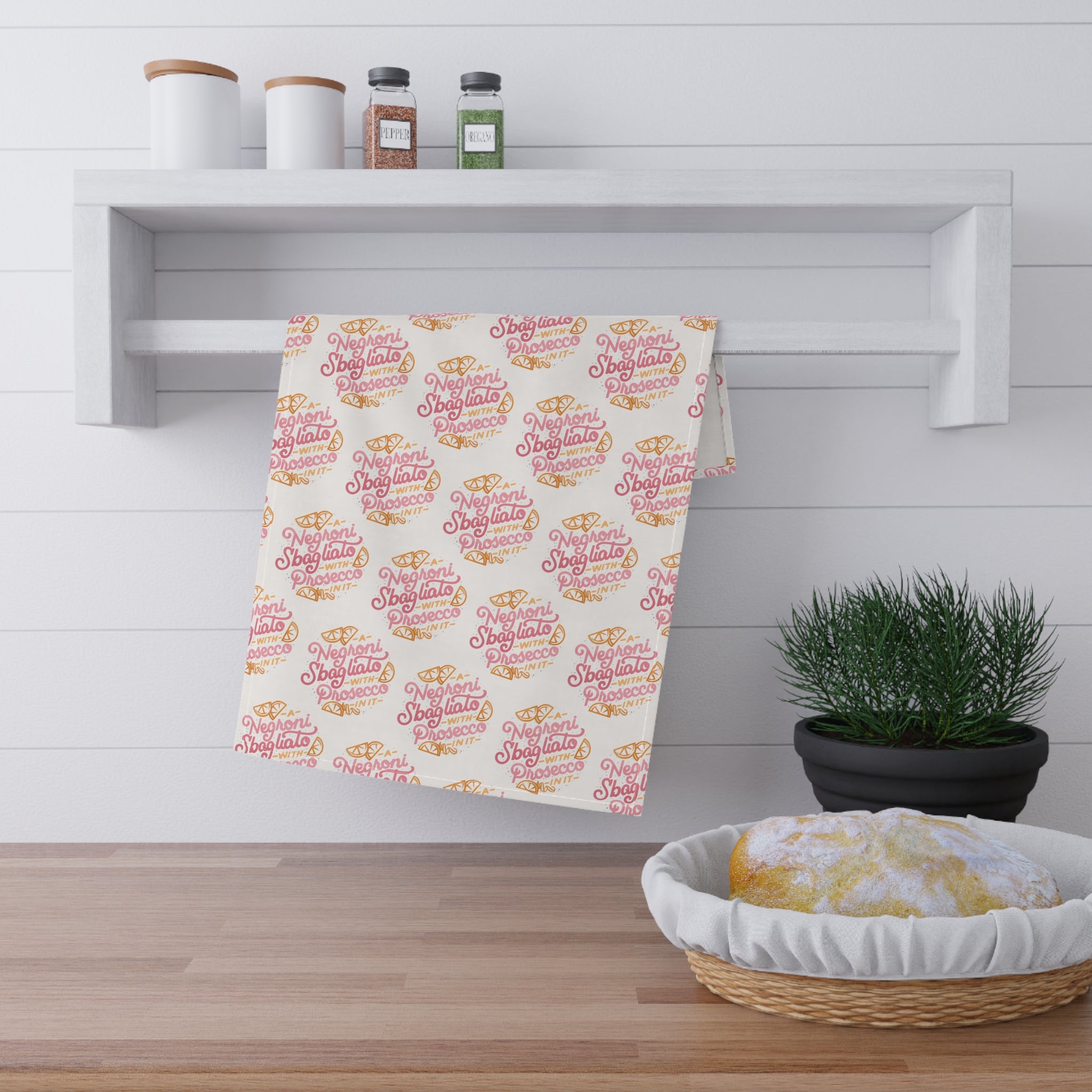 Negroni Sbagliato Kitchen Towel